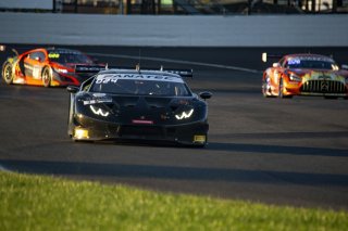 #3 Lamborghini Huracan GT3 Evo of Jordan Pepper, Andrea Caldarelli and Mirko Bortolotti, K-PAX Racing, IGTC GT Pro, SRO, Indianapolis Motor Speedway, Indianapolis, IN, USA, October 2021 | Brian Cleary/SRO