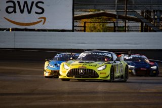 #99 Mercedes-AMG GT3 of Maro Engel, Luca Stolz and Jules Gounon, Mercedes-AMG Team Craft-Bamboo Racing, IGTC Pro, SRO, Indianapolis Motor Speedway, Indianapolis, IN, USA, October 2021 | Brian Cleary/SRO