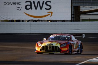 #75 Mercedes-AMG GT3 of Kenny Habul, Martin Konrad and Michael Grenier, SunEnergy 1 Racing, Intercontinental GT Challenge, GT3 Pro Am\SRO, Indianapolis Motor Speedway, Indianapolis, IN, USA, October 2021
 | Brian Cleary/SRO