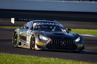 #33 Mercedes-AMG GT3 of Russell Ward, Phillip Ellis and Marvin Dienst, Winward Racing, GTWCA Pro, IGTC GT3 Silver Cup, SRO, Indianapolis Motor Speedway, Indianapolis, IN, USA, October 2021 | Brian Cleary/SRO