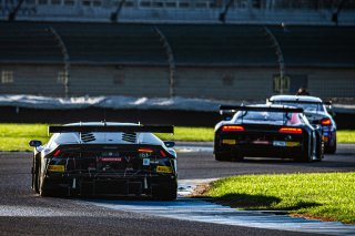 #10 Lamborghini Huracan GT3 Evo of Bill Sweedler, John Megrue, and Giacomo Altoe, TR3 Racing, IGTC GT3 Pro-Am, SRO, Indianapolis Motor Speedway, Indianapolis, IN, USA, October 2021 | Sarah Weeks/SRO             