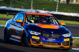#119 BMW M4 GT4 of Sean Quinlan, Guy Cosmo and Tom Dyer, Stephen Cameron Racing, Intercontinental GT Challenge, GT4\SRO, Indianapolis Motor Speedway, Indianapolis, IN, USA, October 2021 | Fabian Lagunas/SRO