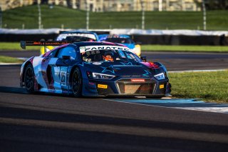 #25 Audi R8 LMS GT3 of Christopher Haase, Markus Winkelhock and Patric Niederhauser, Audi Sport Team Sainteloc, IGTC GT3 Pro, SRO, Indianapolis Motor Speedway, Indianapolis, IN, USA, October 2021 | Fabian Lagunas/SRO