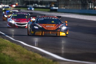 #59 McLaren 720 S GT3 of Paul Holton, Rob Bell and Ben Barnicoat, Crucial Motorsports, IGTC Pro, SRO, Indianapolis Motor Speedway, Indianapolis, IN, USA, October 2021 | Fabian Lagunas/SRO
