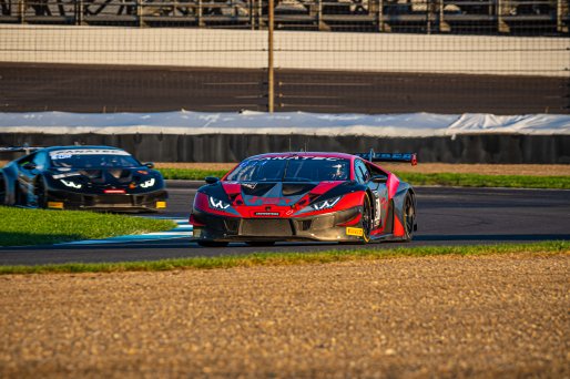#91 Lamborghini Huracan GT3 Evo of Jeff Burton and Vesko Kozarov, Rearden Racing, GTWCA Pro-Am, SRO, Indianapolis Motor Speedway, Indianapolis, IN, USA, October 2021 | SRO Motorsports Group