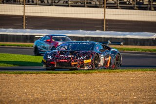 #10 Lamborghini Huracan GT3 Evo of Bill Sweedler, John Megrue, and Giacomo Altoe, TR3 Racing, IGTC GT3 Pro-Am, SRO, Indianapolis Motor Speedway, Indianapolis, IN, USA, October 2021 | SRO Motorsports Group