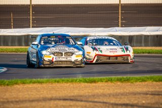 #61 Ferrari 488 GT3 of Jean-Claude Saada, Conrad Grunewald and Mark Kvamme, AF Corse, GTWCA Am, IGTC Am, SRO, Indianapolis Motor Speedway, Indianapolis, IN, USA, October 2021 | SRO Motorsports Group