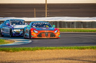 #63 Mercedes-AMG GT3 of David Askew, Ryan Dalziel and Scott Smithson, DXDT Racing, Intercontinental GT Challenge, GT3 Pro Am\SRO, Indianapolis Motor Speedway, Indianapolis, IN, USA, October 2021
 | SRO Motorsports Group