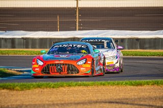 #63 Mercedes-AMG GT3 of David Askew, Ryan Dalziel and Scott Smithson, DXDT Racing, Intercontinental GT Challenge, GT3 Pro Am\SRO, Indianapolis Motor Speedway, Indianapolis, IN, USA, October 2021
 | SRO Motorsports Group