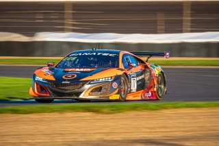 #77 Acura NSX GT3 Evo of Ashton Harrison, Matt McMurry and Mario Farnbacher, Compass Racing, GTWCA Pro-Am, IGTC Silver Cup, SRO, Indianapolis Motor Speedway, Indianapolis, IN, USA, October 2021 | SRO Motorsports Group