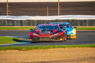 #91 Lamborghini Huracan GT3 Evo of Jeff Burton and Vesko Kozarov, Rearden Racing, GTWCA Pro-Am, SRO, Indianapolis Motor Speedway, Indianapolis, IN, USA, October 2021 | SRO Motorsports Group