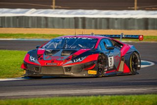 #91 Lamborghini Huracan GT3 Evo of Jeff Burton and Vesko Kozarov, Rearden Racing, GTWCA Pro-Am, SRO, Indianapolis Motor Speedway, Indianapolis, IN, USA, October 2021 | SRO Motorsports Group