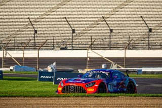 #19 Mercedes-AMG GT3 of Erin Vogel, Thomas Merrill, and Michael Cooper, DXDT Racing, GTWCA Pro-Am, IGTC GT3 Pro-Am, SRO, Indianapolis Motor Speedway, Indianapolis, IN, USA, October 2021 | SRO Motorsports Group