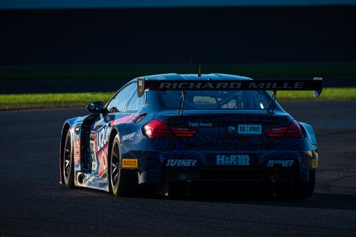 #96 BMW F13 M6 GT3 of Michael Dinan, Robby Foley and Connor De Phillippi, Turner Motorsport, GTWCA Pro. IGTC Pro, SRO, Indianapolis Motor Speedway, Indianapolis, IN, USA, October 2021 | SRO Motorsports Group