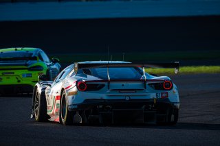 #61 Ferrari 488 GT3 of Jean-Claude Saada, Conrad Grunewald and Mark Kvamme, AF Corse, GTWCA Am, IGTC Am, SRO, Indianapolis Motor Speedway, Indianapolis, IN, USA, October 2021 | SRO Motorsports Group