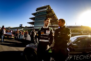 #33 Mercedes-AMG GT3 of Russell Ward, Phillip Ellis and Marvin Dienst, Winward Racing, GTWCA Pro, IGTC GT3 Silver Cup, SRO, Indianapolis Motor Speedway, Indianapolis, IN, USA, October 2021 | Brian Cleary/SRO