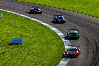 #77 Acura NSX GT3 Evo of Ashton Harrison, Matt McMurry and Mario Farnbacher, Compass Racing, GTWCA Pro-Am, IGTC Silver Cup, SRO, Indianapolis Motor Speedway, Indianapolis, IN, USA, October 2021 | Sarah Weeks/SRO             