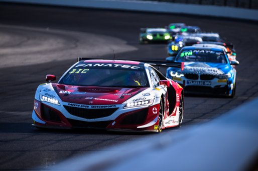#93 Acura NSX GT3 Evo of Taylor Hagler, Jacob Abel and Dakota Dickerson, Racers Edge Motorsports, GTWCA Pro-Am, IGTC Silver Cup, SRO, Indianapolis Motor Speedway, Indianapolis, IN, USA, October 2021 | Fabian Lagunas/SRO