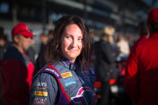 #19 Mercedes-AMG GT3 of Erin Vogel, Thomas Merrill, and Michael Cooper, DXDT Racing, GTWCA Pro-Am, IGTC GT3 Pro-Am, SRO, Indianapolis Motor Speedway, Indianapolis, IN, USA, October 2021 | Fabian Lagunas/SRO