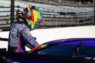 #19 Mercedes-AMG GT3 of Erin Vogel, Thomas Merrill, and Michael Cooper, DXDT Racing, GTWCA Pro-Am, IGTC GT3 Pro-Am, SRO, Indianapolis Motor Speedway, Indianapolis, IN, USA, October 2021 | Fabian Lagunas/SRO