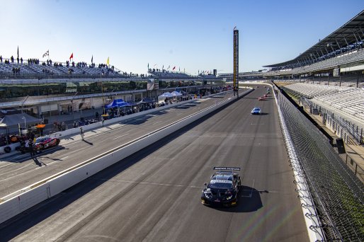 #3 Lamborghini Huracan GT3 Evo of Jordan Pepper, Andrea Caldarelli and Mirko Bortolotti, K-PAX Racing, IGTC GT Pro, SRO, Indianapolis Motor Speedway, Indianapolis, IN, USA, October 2021 | Brian Cleary/SRO