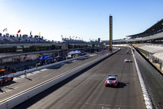 #63 Mercedes-AMG GT3 of David Askew, Ryan Dalziel and Scott Smithson, DXDT Racing, Intercontinental GT Challenge, GT3 Pro Am\SRO, Indianapolis Motor Speedway, Indianapolis, IN, USA, October 2021
 | Brian Cleary/SRO