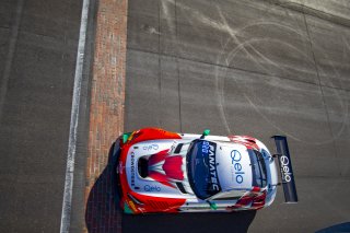 #63 Mercedes-AMG GT3 of David Askew, Ryan Dalziel and Scott Smithson, DXDT Racing, Intercontinental GT Challenge, GT3 Pro Am\SRO, Indianapolis Motor Speedway, Indianapolis, IN, USA, October 2021
 | Brian Cleary/SRO