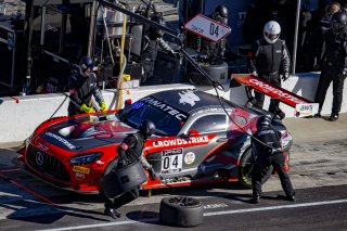 #04 Mercedes-AMG GT3 of George Kurtz, Colin Braun and Ben Keating, DXDT Racing, GTWCA, Pro-Am, IGTC, GT3 Pro-Am, SRO, Indianapolis Motor Speedway, Indianapolis, IN, USA, October 2021 | Brian Cleary/SRO