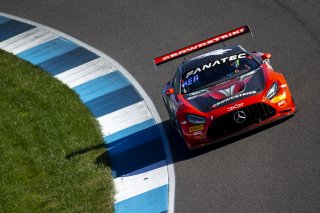 #04 Mercedes-AMG GT3 of George Kurtz, Colin Braun and Ben Keating, DXDT Racing, GTWCA, Pro-Am, IGTC, GT3 Pro-Am, SRO, Indianapolis Motor Speedway, Indianapolis, IN, USA, October 2021 | Brian Cleary/SRO