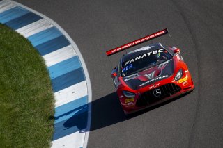 #04 Mercedes-AMG GT3 of George Kurtz, Colin Braun and Ben Keating, DXDT Racing, GTWCA, Pro-Am, IGTC, GT3 Pro-Am, SRO, Indianapolis Motor Speedway, Indianapolis, IN, USA, October 2021 | Brian Cleary/SRO
