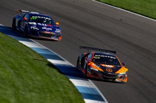 #77 Acura NSX GT3 Evo of Ashton Harrison, Matt McMurry and Mario Farnbacher, Compass Racing, GTWCA Pro-Am, IGTC Silver Cup, SRO, Indianapolis Motor Speedway, Indianapolis, IN, USA, October 2021 | Bob Chapman     