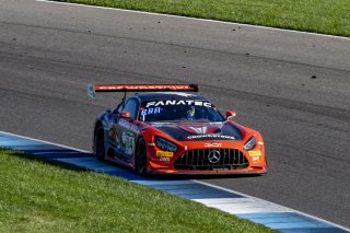 #04 Mercedes-AMG GT3 of George Kurtz, Colin Braun and Ben Keating, DXDT Racing, GTWCA, Pro-Am, IGTC, GT3 Pro-Am, SRO, Indianapolis Motor Speedway, Indianapolis, IN, USA, October 2021 | Brian Cleary/SRO