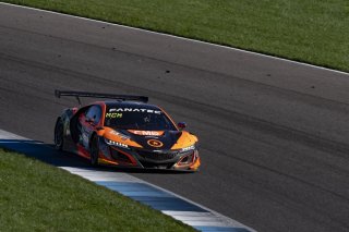 #77 Acura NSX GT3 Evo of Ashton Harrison, Matt McMurry and Mario Farnbacher, Compass Racing, GTWCA Pro-Am, IGTC Silver Cup, SRO, Indianapolis Motor Speedway, Indianapolis, IN, USA, October 2021 | Bob Chapman     