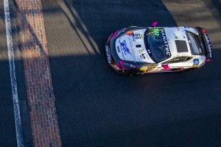 #66 Porsche 718 Cayman GT4 CLUBSPORT MR of Derek DeBoer and Spencer Pumpelly, TRG-The Racers Group, Pro-Am, Pirelli GT4 America, SRO, Indianapolis Motor Speedway, Indianapolis, IN, USA, October 2021
 | Brian Cleary/SRO