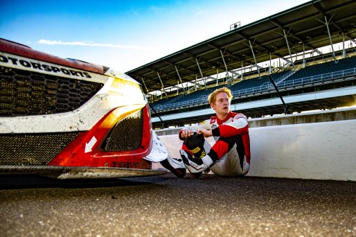 #93 Acura NSX GT3 Evo of Taylor Hagler, Jacob Abel and Dakota Dickerson, Racers Edge Motorsports, GTWCA Pro-Am, IGTC Silver Cup, SRO, Indianapolis Motor Speedway, Indianapolis, IN, USA, October 2021 | Brian Cleary/SRO