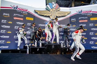 #36 BMW M4 GT4 of Bill Auberlen, James Clay and Chandler Hull, BimmerWorld, Intercontinental GT Challenge, GT4\SRO, Indianapolis Motor Speedway, Indianapolis, IN, USA, October 2021
 | Brian Cleary/SRO