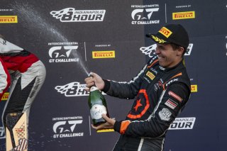 #77 Acura NSX GT3 Evo of Ashton Harrison, Matt McMurry and Mario Farnbacher, Compass Racing, GTWCA Pro-Am, IGTC Silver Cup, SRO, Indianapolis Motor Speedway, Indianapolis, IN, USA, October 2021 | Bob Chapman     