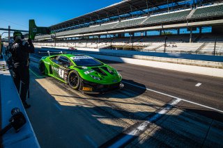 #6 Lamborghini Huracan GT3 Evo of Corey Lewis, Giovanni Venturini, Marco Mapelli, K-PAX Racing, GTWCA Pro, IGTC GT3 Pro, SRO, Indianapolis Motor Speedway, Indianapolis, IN, USA, October 2021 | SRO Motorsports Group