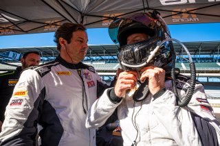 #10 Lamborghini Huracan GT3 Evo of Bill Sweedler, John Megrue, and Giacomo Altoe, TR3 Racing, IGTC GT3 Pro-Am, SRO, Indianapolis Motor Speedway, Indianapolis, IN, USA, October 2021 | SRO Motorsports Group
