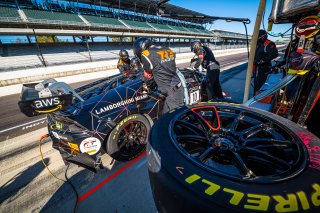 #10 Lamborghini Huracan GT3 Evo of Bill Sweedler, John Megrue, and Giacomo Altoe, TR3 Racing, IGTC GT3 Pro-Am, SRO, Indianapolis Motor Speedway, Indianapolis, IN, USA, October 2021 | SRO Motorsports Group