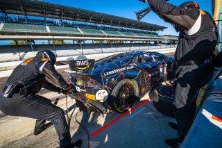 #10 Lamborghini Huracan GT3 Evo of Bill Sweedler, John Megrue, and Giacomo Altoe, TR3 Racing, IGTC GT3 Pro-Am, SRO, Indianapolis Motor Speedway, Indianapolis, IN, USA, October 2021 | SRO Motorsports Group