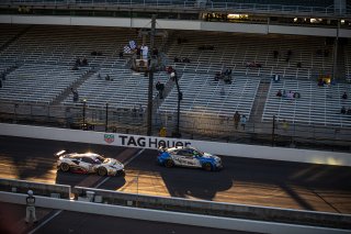 #61 Ferrari 488 GT3 of Jean-Claude Saada, Conrad Grunewald and Mark Kvamme, AF Corse, GTWCA Am, IGTC Am, SRO, Indianapolis Motor Speedway, Indianapolis, IN, USA, October 2021 | SRO Motorsports Group