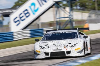 #9 Lamborghini Huracan GT3 of Dennis Lind and Giacomo Altoe, TR3 Racing, Fanatec GT World Challenge America powered by AWS, Pro-Am, SRO America, Sebring International Raceway, Sebring, FL, September 2021 | Regis Lefebure/SRO