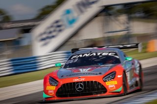 #63 Mercedes-AMG GT3 of David Askew and Ryan Dalziel, DXDT Racing, Fanatec GT World Challenge America powered by AWS, Pro-Am, SRO America, Sebring International Raceway, Sebring, FL, September 2021.
 | Regis Lefebure/SRO