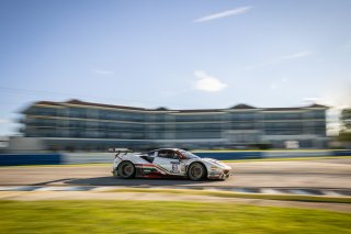 #61 Ferrari 488 GT3 of Jean-Claude Saada and Conrad Grunewald, AF Corse, Fanatec GT World Challenge America powered by AWS, Am, SRO America, Sebring International Raceway, Sebring, FL, September 2021.
 | Regis Lefebure/SRO