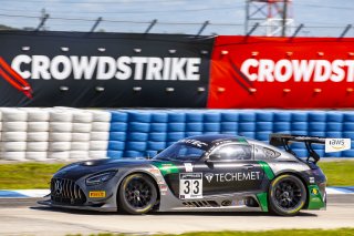 #33 Mercedes-AMG GT3 of Russell Ward and Mikael Grenier, Winward Racing, Fanatec GT World Challenge America powered by AWS, Pro, SRO America, Sebring International Raceway, Sebring, FL, September 2021.
 | Brian Cleary/SRO