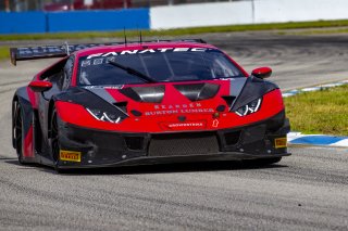 #91 Lamborghini Huracan GT3 of Jeff Burton and Vesko Kozarov, Rearden Racing, GTWCA, Pro-Am, Sebring International Raceway, Sebring, FL, September 2021. | Brian Cleary/SRO
