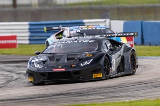 #3 Lamborghini Huracan GT3 of Jordan Pepper and Andrea Caldarelli, K-PAX Racing, GTWCA Pro, Sebring International Raceway, Sebring, FL, September 2021. | Regis Lefebure/SRO