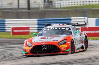 #63 Mercedes-AMG GT3 of David Askew and Ryan Dalziel, DXDT Racing, Fanatec GT World Challenge America powered by AWS, Pro-Am, SRO America, Sebring International Raceway, Sebring, FL, September 2021.
 | Regis Lefebure/SRO