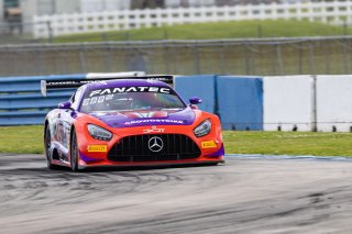 #19 Mercedes-AMG GT3 of Erin Vogel and Michael Cooper, DXDT Racing, Fanatec GT World Challenge America powered by AWS, Pro-Am, SRO America, Sebring International Raceway, Sebring, FL, September 2021.
 | Regis Lefebure/SRO
